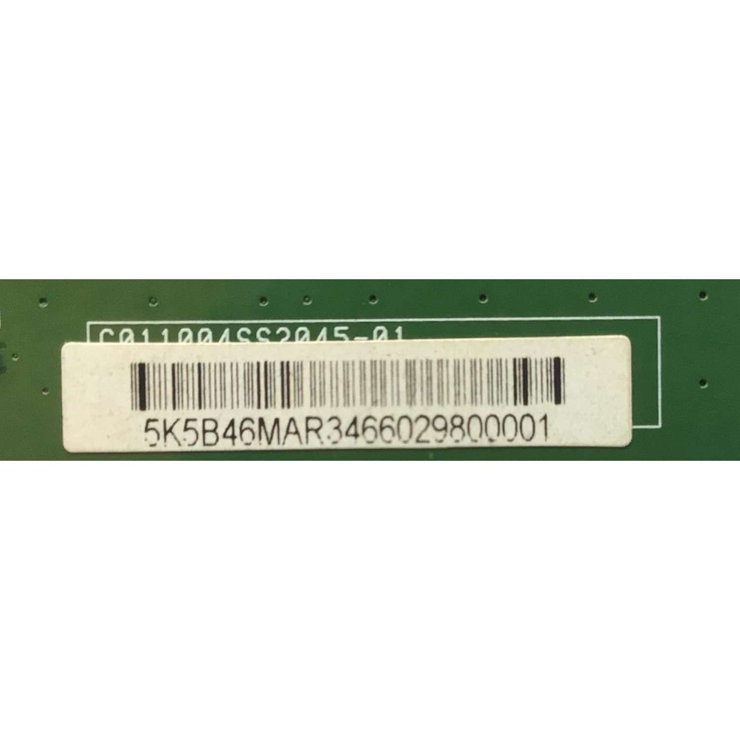 T-CON PARA TV TOSHIBA NUMERO DE PARTE 5K.5B46.MAR / V650HK1-CS6 / 5K5B46MAR3466029800001 / PANEL V650HP1 / MODELO 65L5400U - Imagen 2